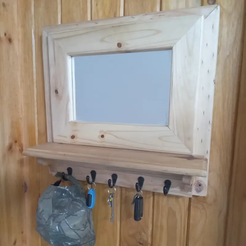 Wooden Mirror