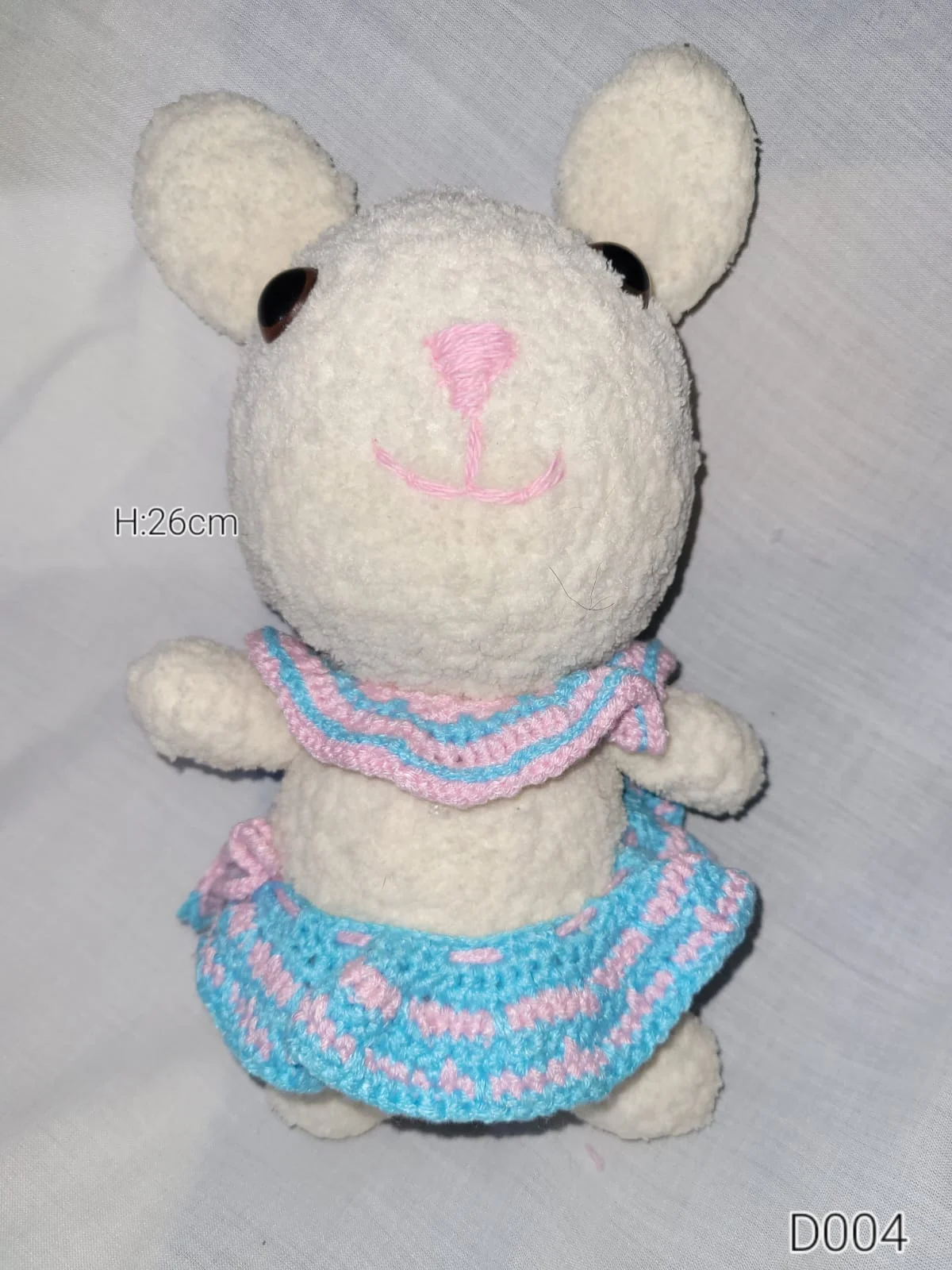Crochet plush teddy