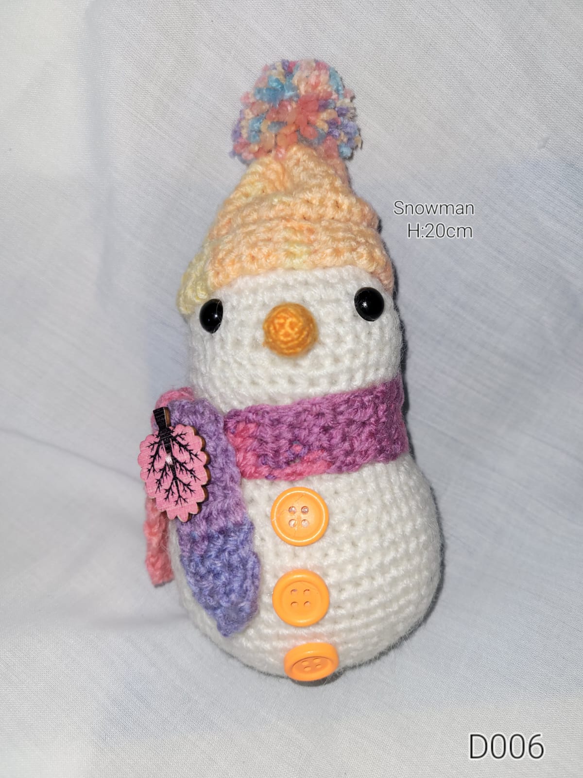 Crochet snowman