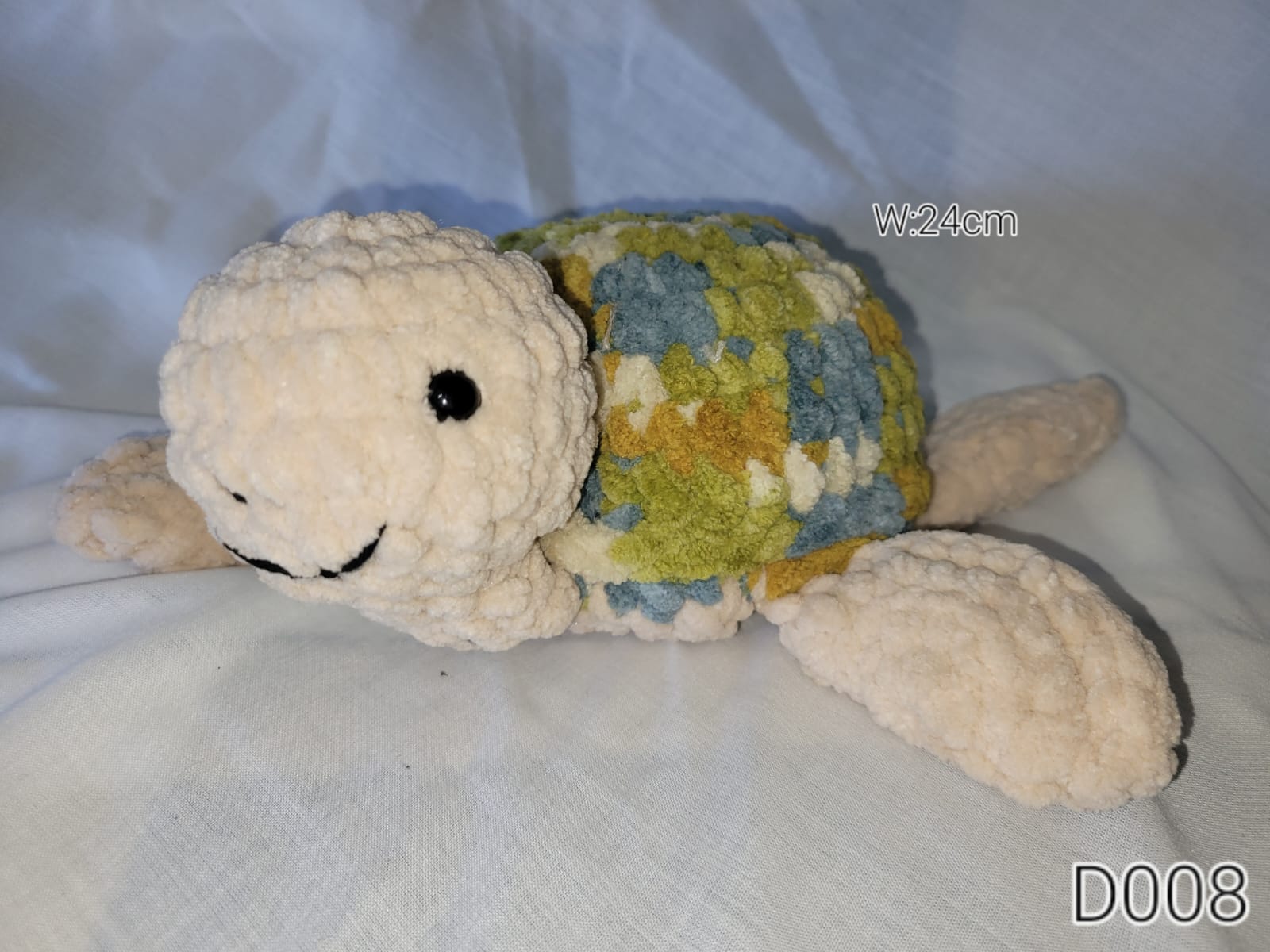 Crochet plush turtle